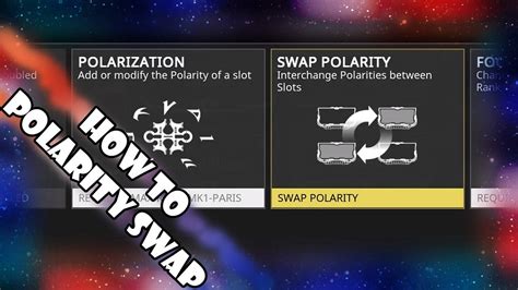 warframe swap polarity